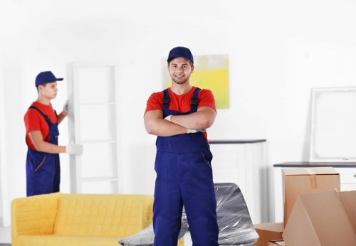Customer submitting a complaint about a moving service