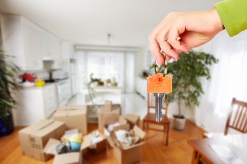 Commercial relocation support for a local office move