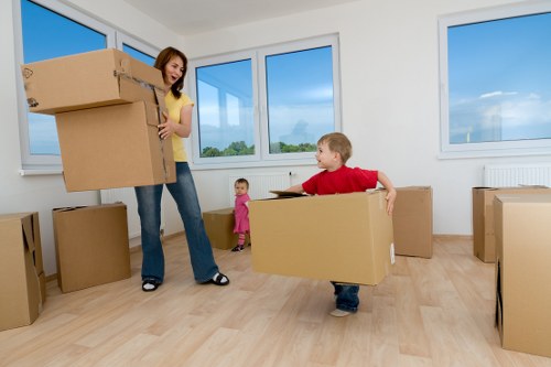 Packing and loading office furniture in Isleworth