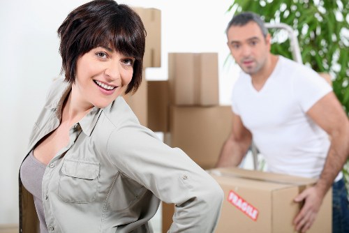 Team organising an office removal in Isleworth