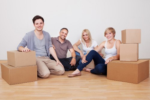 Careful packing and furniture protection during an Isleworth house move