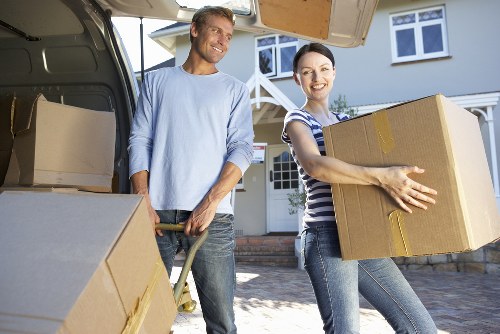 Local van service handling house move items in Isleworth